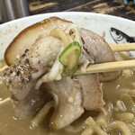 長尾中華そば - チャーシュー/ごくにぼMAX 1,150円 大盛150円