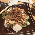 KICHIRI - 京とうふ藤野　牛蒡 蓮根 お豆腐の金ごまサラダ
