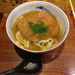 手打うどん春日井 - きつねうどん、揚げ1枚