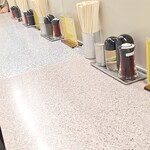 中華麺店 喜楽 - カウンター席ゼロ