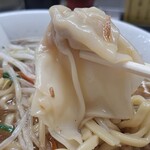 中華麺店 喜楽 - ワンタンリフト３