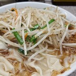 中華麺店 喜楽 - もやしワンタン麺