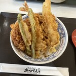 かつ丼と天丼のかつてん - 料理写真:かつてん丼　　　