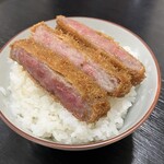 やすだ - ビフカツ・オンザライス