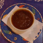 マハトマ - 『コルマ』カレー。中辛で深みのある味つけ。