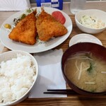 食堂 晴々 - アジフラ定