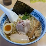 中華そば よしかわ - 煮干しそば 白醤油 ￥950