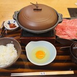 すき焼き 牛しゃぶ 松重 - 