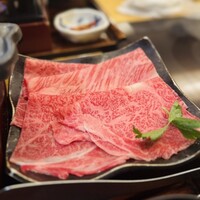 すき焼き 牛しゃぶ 松重 - 