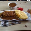 泉屋 - カレー飯（大盛）、オムレツトッピング
