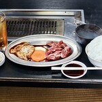焼肉てっちゃん - 中おち・てっちゃんランチ