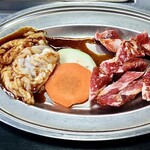 焼肉てっちゃん - 中おち・てっちゃんランチ