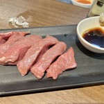 これがジンギスカン - ラムもも肉の山わさびソース添え