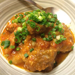 はせ川 - 牛すじのトマト煮