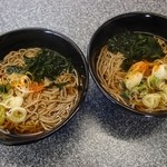 湯沢庵 - 2014.10かけそば（300円）