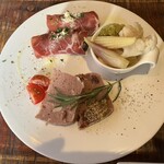 インダストリアル - 前菜3種盛り