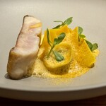 Noeud.TOKYO - Red bream 金日鯛／Korinki squash コリンキー／Purslane プルピエ