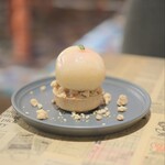 タブレスカフェ - ［シングル］まるごと白桃とアールグレイクリームのタルト