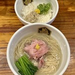 真鯛らーめん 麺魚 - 真鯛らーめん雑炊セット