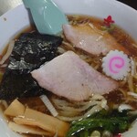 きせん - 手打にんにくラーメン（普通盛）