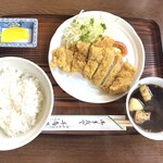 千鳥屋食堂 - カツ定食@950