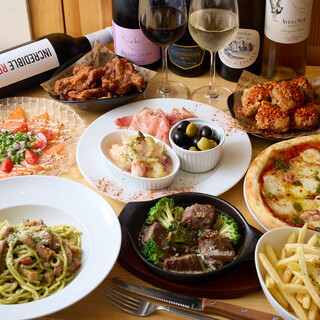 飲み放題2種と充実コース◆パーティーや二次会にもぴったり