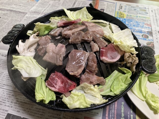 峰越食堂 - 飯詰（ジンギスカン）の写真