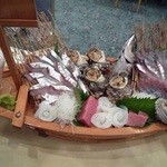 夕景の宿　海のゆりかご『萩小町』 - 刺身　船盛