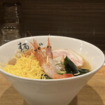 麺うら山 - 冷やし海老ラーメン
