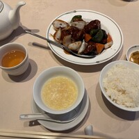 中国飯店 三田店 - 黒酢の酢豚ランチ
