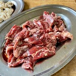 焼肉の五条園 - 料理写真:牛サガリ2人前（800円／1人前）