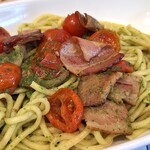 ウェンディーズ・ファーストキッチン - 料理写真:ベーコンとセミドライトマトの 本気(ガチ)純バジル