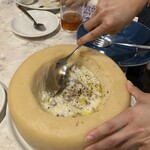 Italian Kitchen VANSAN 越谷レイクタウン南口店 - チーズリゾット