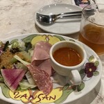 Italian Kitchen VANSAN 越谷レイクタウン南口店 - ランチセットの前菜