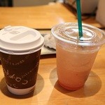 ル・クール クレピエ - カフェラテ＆酵素ジュース