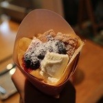 ル・クール クレピエ - レアチーズとブルーベリー