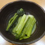 一軒め酒場 - 野沢菜漬(14.7)