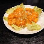 芳蘭 - エビチリソース煮(1,200yen)