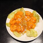 芳蘭 - エビチリソース煮(1,200yen)