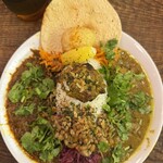 Spice Theater - 上からの図　卵もあるやん！