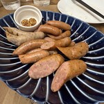 藤沢ビールハウス - #熟成肉工房ジローさんのソーセージ5種