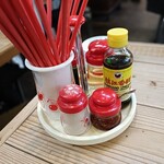 餃子マニア - 卓上調味料