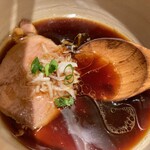 迂直 - 醤油つけ麺1,200円