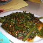 Newton Hawker Centre - 野菜のサンバル炒め