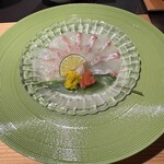 乳頭温泉郷 妙乃湯 - ヒラメのお刺身