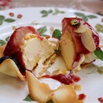 ドゥ・ラパン - デザート　割ったところ