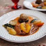 ドゥ・ラパン - メイン　鴨胸肉のロースト　オレンジソース