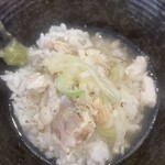 らーめん 八芯 - スープをかけて！
