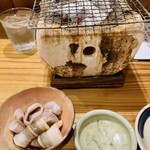 しんのすけ - 炭焼き…ひいか、穴子