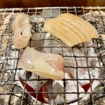 しんのすけ - 炭焼き…ひいか、穴子
